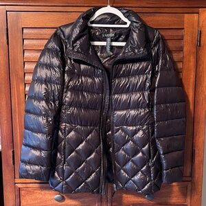 Lauren Ralph Lauren Women's Black Puffer Coat
